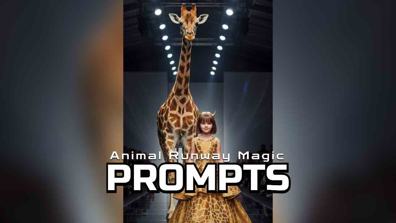 Giraffe with Kid Nano Banana Prompts for Kids