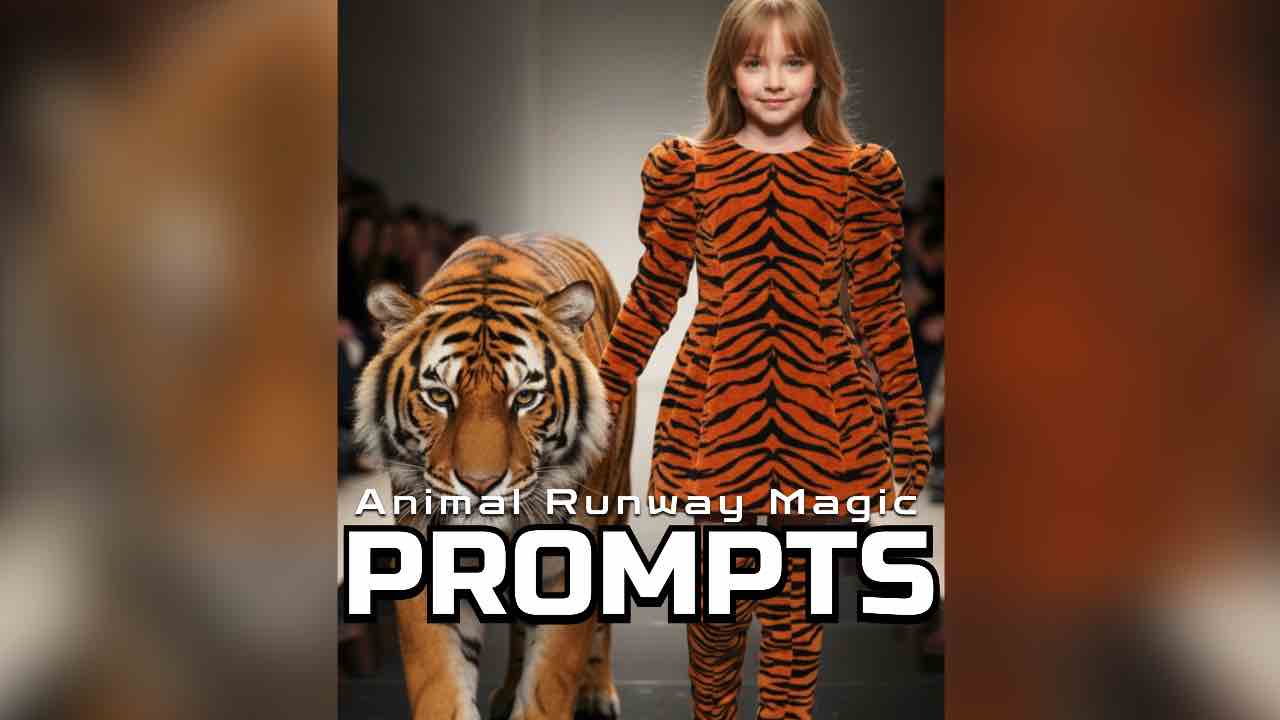 Tiger and Kid Nano Banana prompt