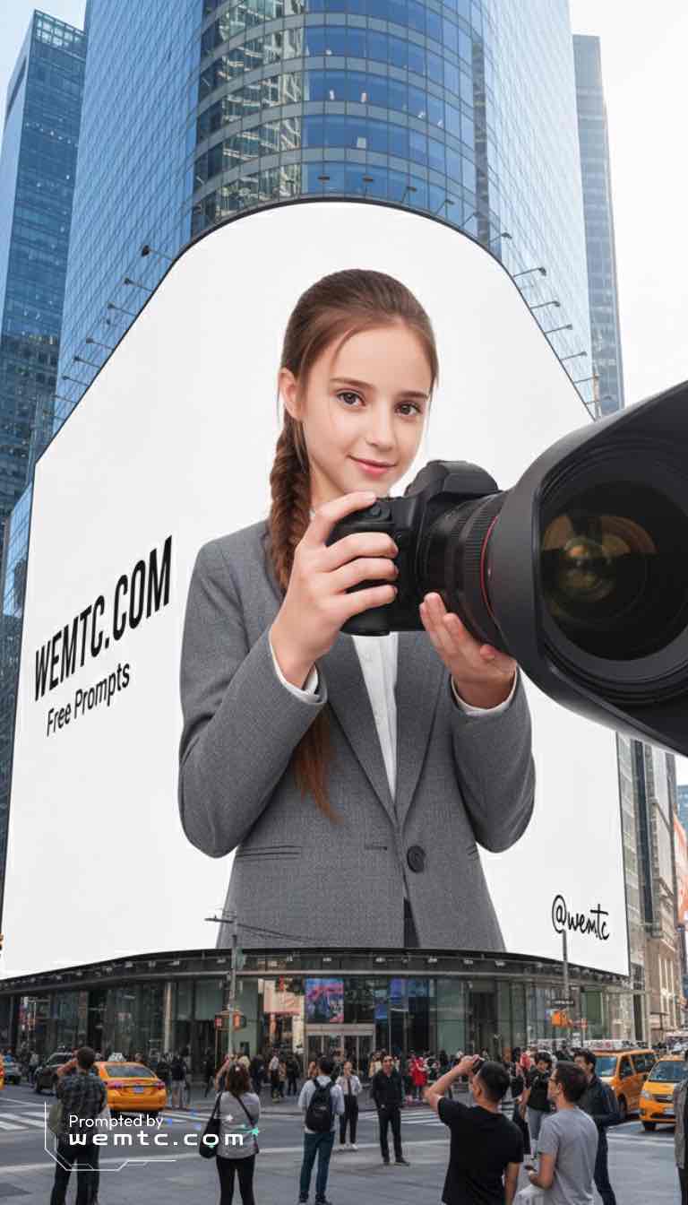 Best Nano Banana Anamorphic Billboard Prompt for Stylish 3D Ads