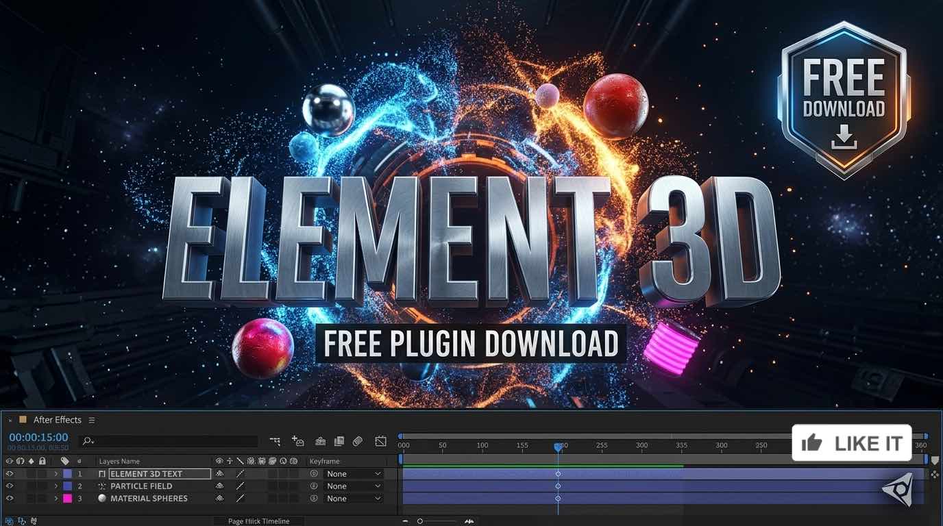 Element 3D plugin free download