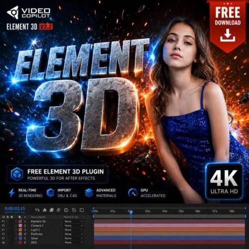 Element 3D Plugin for After Effects – Free Download