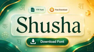 shusha font download and install guide