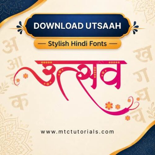 Download Utsaah hindi font