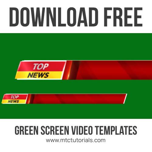 Top News Free Lower Third Templates