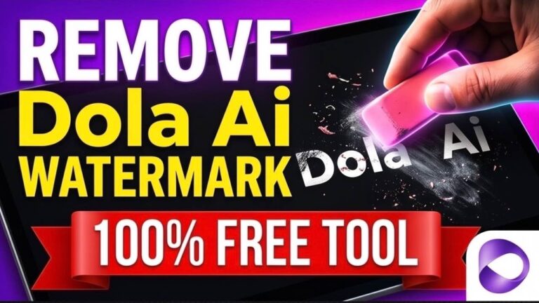 Free Dola Watermark remove tool