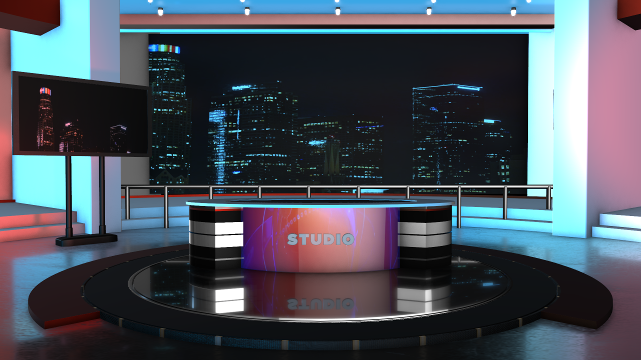 3D News Room 4k Images Free Download MTC TUTORIALS