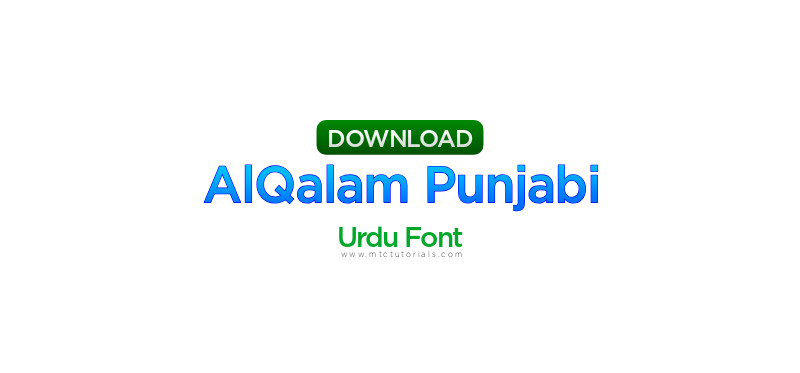 AlQalam Punjabi font