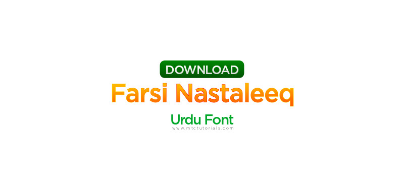 Farsi Nastaleeq Font urdu