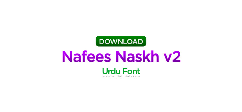Nafees Naskh v2.01