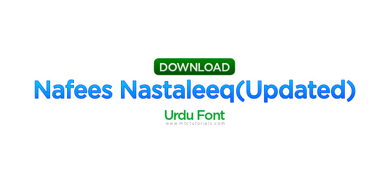 Nafees Nastaleeq(Updated)