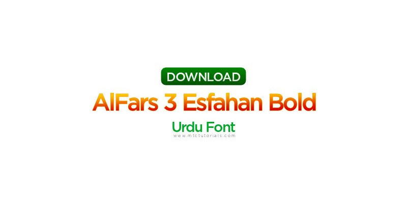 AlFars Esfahan Font