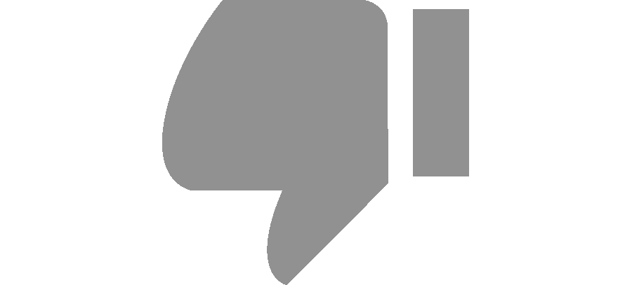 Dislike button free icon