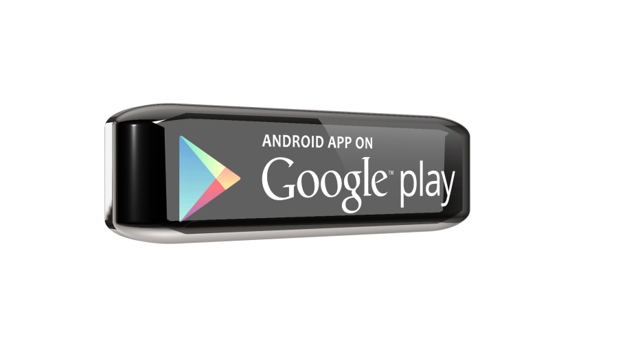 Playstore 3D Shiny Logo Free PNG