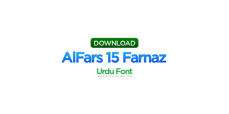 AlFars 15 Font Font