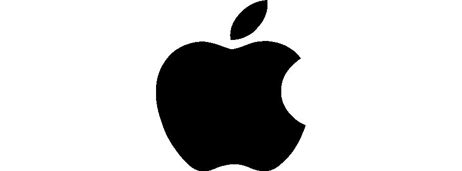 Apple Black PNG Icon Logo