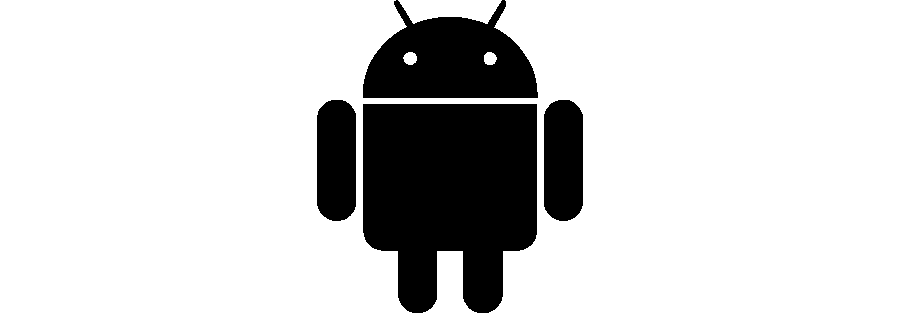 Android PNG Icon Black